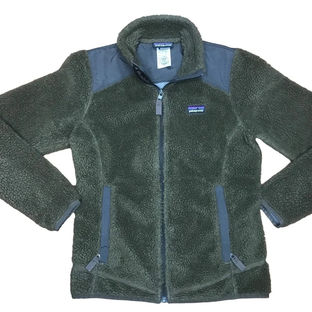 Patagonia Women's Army Green Shepra Jacket. Sz: S